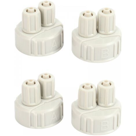 Système générateur de CO2 pour Aquarium, 4 pièces, bricolage, avec Tube, pièces d'outils, Capsules pour accessoires de plantation (1/4)