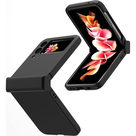 Custodia con cerniera per Samsung Galaxy Z Flip 3, nera (1/2)