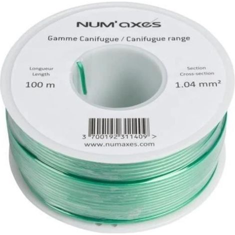 Bobine de fil pour clôtures anti-fugue - NUM'AXES - 1.04 mm² – 100 m