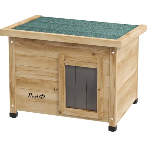 Cuccia per gatti, lettino per gatti, porticina per gatti resistente alle intemperie adatta a gatti di peso non superiore a 6 kg dimensioni: 57 cm x 45 cm x 43 cm realizzata con materiali naturali real (1/5)