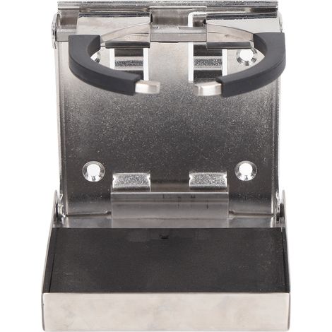 Porte-gobelet pliable réglable 53-80 mm en acier inoxydable marin pour bateau ou camion