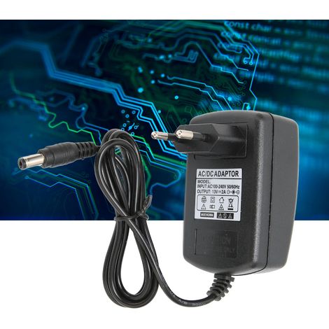 Alimentation Secteur 13V 2A, Adaptateur Universel 100‑240V pour Voiture, Maison, Hôtel - Sûr et Stable