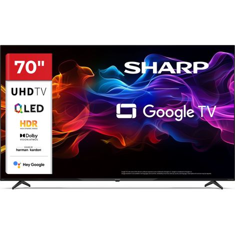Sharp - 70″ 4K Ultra HD QLED Google TV 70HP5265E