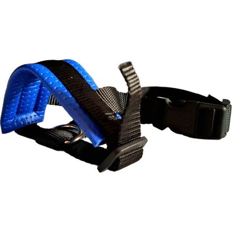 Bozal para perros, Talla L, Antitirones, Azul, Acolchado, Bozal y cabezada, Bozal antitirones para perros, Bozal para perros, Perro antitirones (1/5)