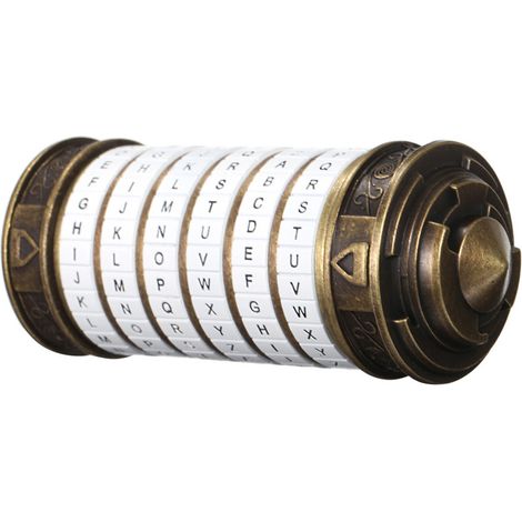 Code Toys – serrures Cryptex en métal, cadeaux de mariage, cadeau de saint-valentin, mot de passe (1/5)