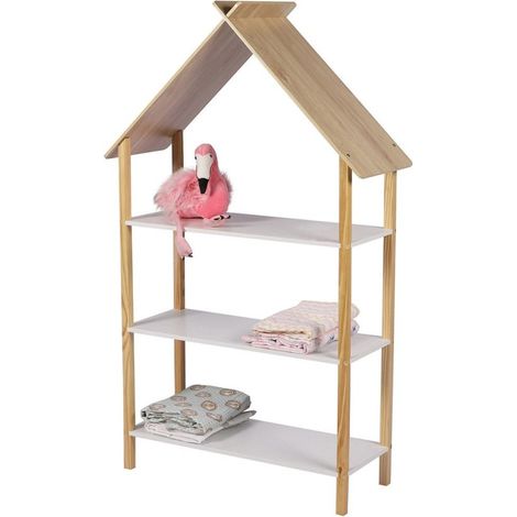 Bibliothèque maison 3 étagères Dream (1/3)