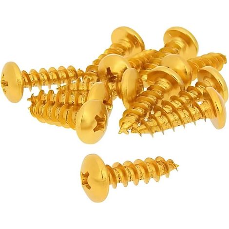 tornillo vparts mf5-rc620 pack 12 unidades oro resistente a la corrosión (1/3)