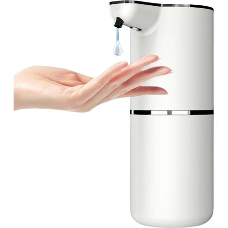 Distributeur de savon automatique pour cuisine et salle de bain - 350 ml, distribution rapide, indice d'étanchéité IPX5.