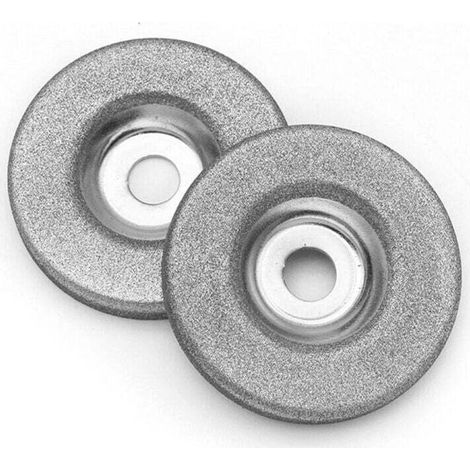 2 PièCes SéRies 50Mm Diamant Meule Cercle Disque pour, XU,éLectrique Multifonctionnel AffûTeuse Meuleuse AffûTage Accessoires - KZQ (1/4)