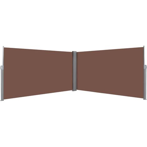 Vidaxl – Store banne rétractable 160x600 cm – Tissu polyester résistant aux UV – Mécanisme de remontage automatique – Protection contre le vent et le soleil