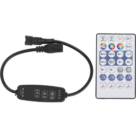 Contrôleur intelligent sans fil WiFi pour bande LED RGB, compatible Android et iOS, 5-24 V CC (1/5)