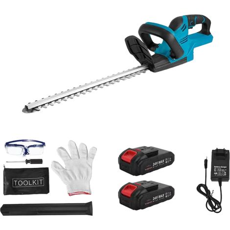 Sécateur électrique, outils de jardinage sans fil, coupe-bordures, tondeuse à gazon, taille-haies,Taille-arbustes portatif (2 batterie) (1/5)