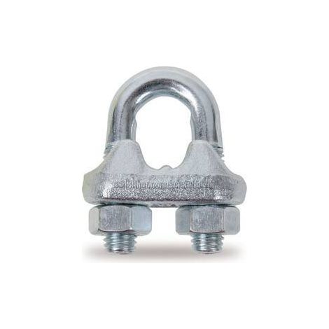 6 x BL MORSETTO P/FUNE ACCIAIO D 16 MM ROBUR  2 PZ