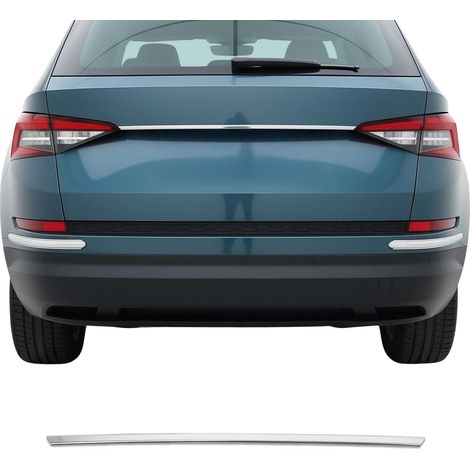 Garniture de Hayon Coffre pour Skoda Kodiaq 2017-2021 acier inox (1/5)