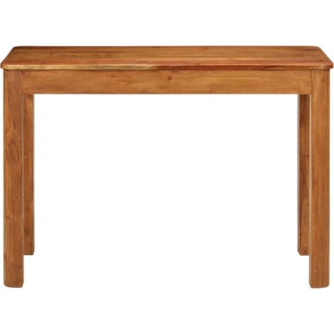 Table de salle à manger,Table à manger 110x55x76 cm bois d'acacia massif CFW72287 (1/5)