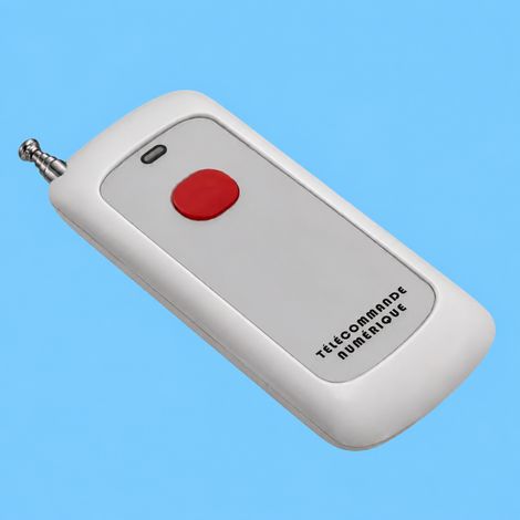 Télécommande sans fil 433 MHz haute puissance 1 touche pour alarme et interrupteur 12V 433 8,5 × 4 × 1,6 cm 40 g – Livraison gratuite (1/5)