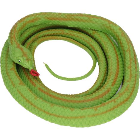 Serpent Artificiel Réaliste 130cm, Jouet Éducatif et Sécuritaire pour Enfants de 3 Ans et Plus, Texture Douce et Respectueux de l'Environnement (1/5)