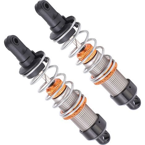1 paire d'amortisseurs RC à ressort élastique en aluminium pour voiture RC BONZAI 1/16 (1/5)