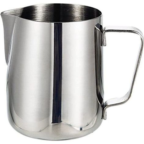 400ml Stainless Steel Milk Jug, Frothing Milk Cup, Milk Pitcher
