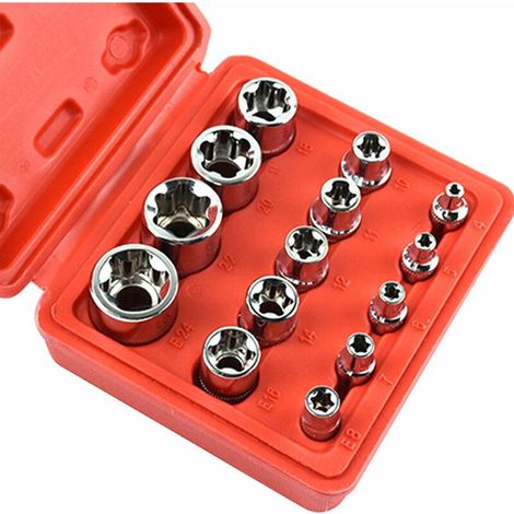 14 utensili combinati per la riparazione di auto (presa di tipo E) (1/5)