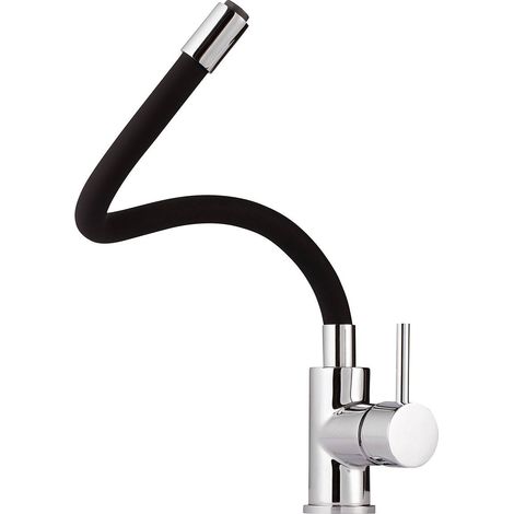 FOSTER MISCELATORE SNAKE CROMO CON GOMMA NERA - 8525000 - FOSTER 8525000 (1/2)