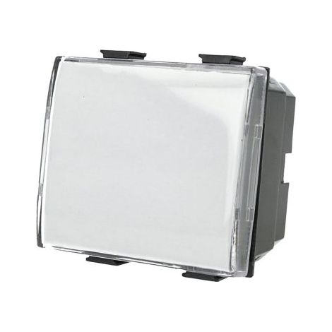 Pulsante Targa Portanome 2M Noduli Campanello Compatibile Bticino Matix SD60028 (1/2)