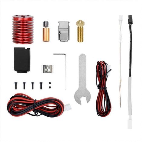 V6 Voron Hotend-Kit V6 Volcano Düse Bimetall-Düsenhals für Voron 0.1/0.2/2.4 für Prusa 3D-Drucker (1/5)