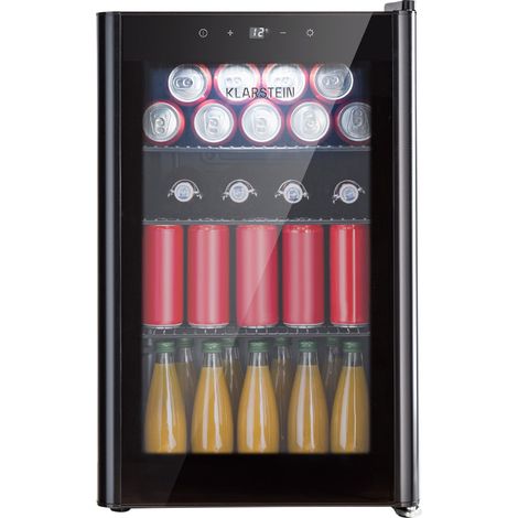 Klarstein Beercave 70 Nevera 70 L 3 estantes Puerta de cristal de triple aislamiento Panel táctil