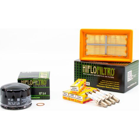 Kit Révision Filtres Bougies pour BMW R 1200 RT ABS de 2010 à 2014 - Sans Huile