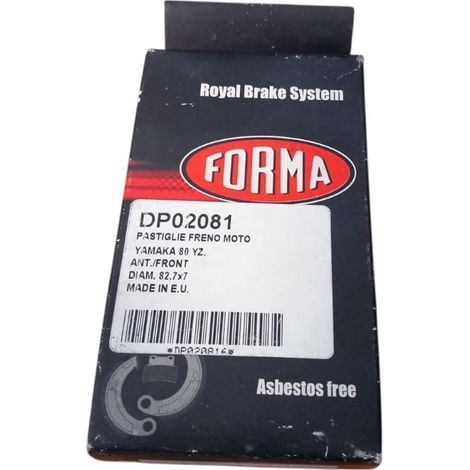 Pastigle freno moto per yamha yz 80 (1/4)