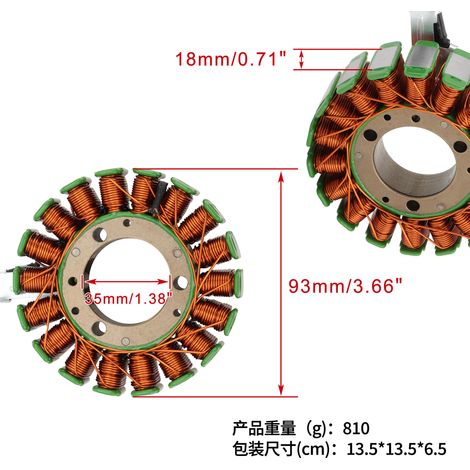 Bobines de stator pour moto Arctic Cat 3303-833 pour VTT Arctic Cat