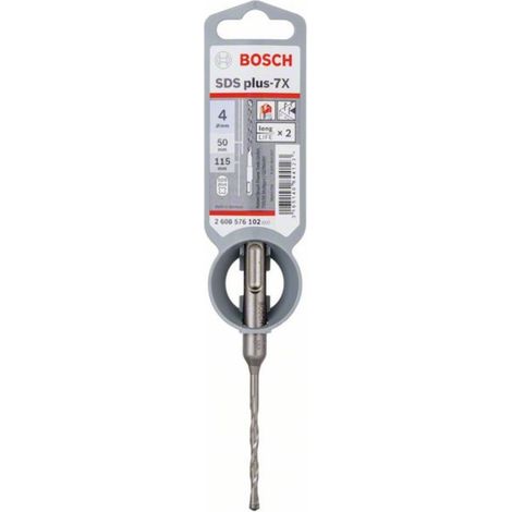 Broca SDS-Plus plus-7X 4x50x115mm Bosch