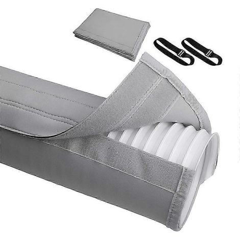 Gaine de protection pour tuyau de climatiseur, cache-conduit de ventilation SZRH AX (1/5)