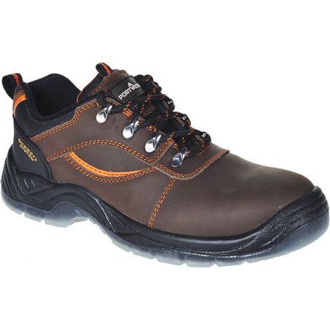 Zapato de protección piel curtido vegetal Steelite Mustang S3 FW59 48 Marrón
