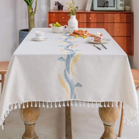 Nappe rectangulaire d'extérieur anti-taches lavable Fab-NANOTEH (1/5)
