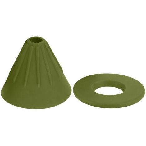Filtre à café en résine de silicone réutilisable, filtre goutteur, accessoire de Machine à café pour la maison et l'extérieur, vert (1/5)