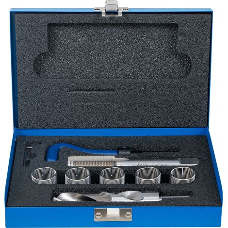 Bgs Kit di riparazione filetti in acciaio 22,5 mm (1/4)
