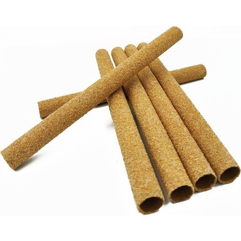 30 Pcs Bird Perch Covers 19x1cm Natural Wood Perch for Budgies, Canaries, Finches and Other Small Birds (1/5)