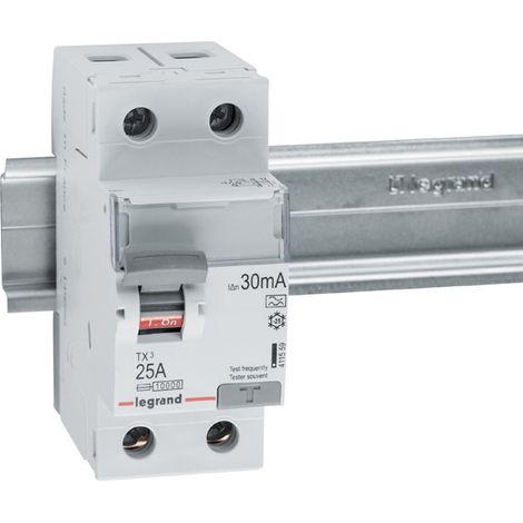 Disjoncteur différentiel P302 2P 25A 30MA TYPE A TX3