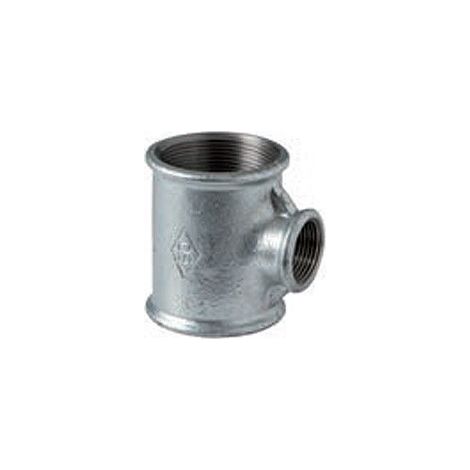 130R - Tee riduzione 1"1/4 x 1"1/4 x 1" in ghisa zincata 13005665