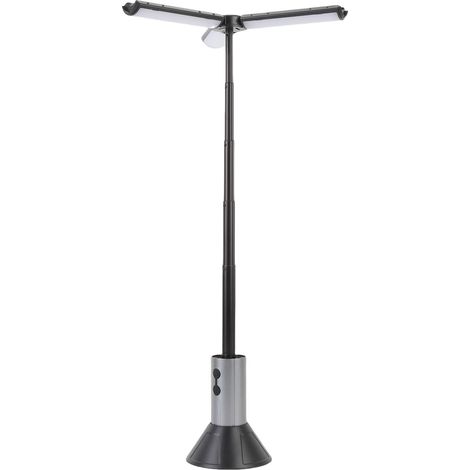 Lampe de Camping télescopique multifonctionnelle de Type C, lampe de tente Portable et Rechargeable pour l'extérieur