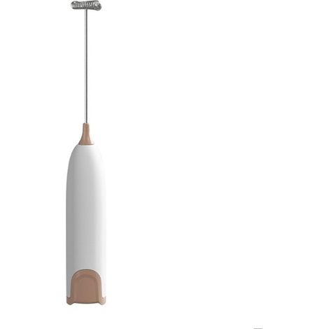 BelleRise - Mousseur à lait électrique, pour un café et un cappuccino onctueux à la perfection, sans piles. (1/5)