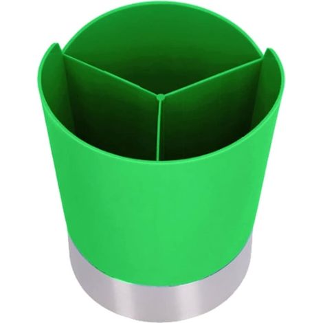 Distributeur de café avec support pour agitateur, base stable, idéal pour la maison, le restaurant ou le bar (taille unique A) - Vert (1/5)