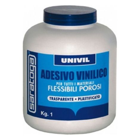 Saratoga COLLA VINILICA UNIVIL PER MATERIALI FLESSIBILI 1KG (1/2)