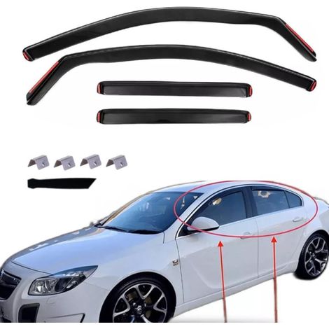 Комплект от 4бр. ветробрани за OPEL / VAUXHALL INSIGNIA - седан - 2009-2017