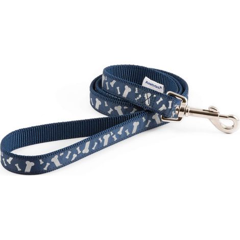 Ancol Paw & Bone Lead Blue - 1.9x1 - 567422 (1/3)