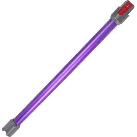 Tube d'extension de remplacement à dégagement rapide compatible avec les aspirateurs balais Dyson V7, V8, V10, V11 et V15, tube d'aspiration de remplacement, 72 cm, violet. (1/4)