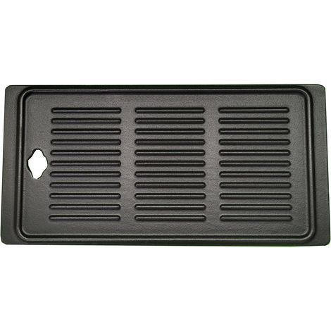 Federguss-Grillplatte 43x21x1,5 (1/2)