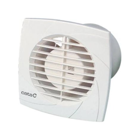 Sapho Cata B-Plus - Ventilador de baño con temporizador B-10 PLUS T, 15 W, conducto 100 mm, blanco 00981101 (1/4)