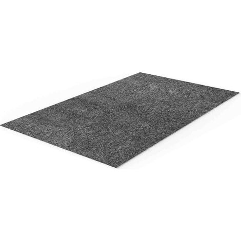 Tapis de sol de garage, 2,3 x 5,79 m, protection imperméable contre l'eau, la neige, la pluie, la boue et l'huile pour voitures, tapis de confinement antidérapant et robuste avec envers anti-fuite en (1/5)